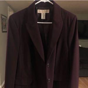 Apostrophe blazer Maroon two button closer